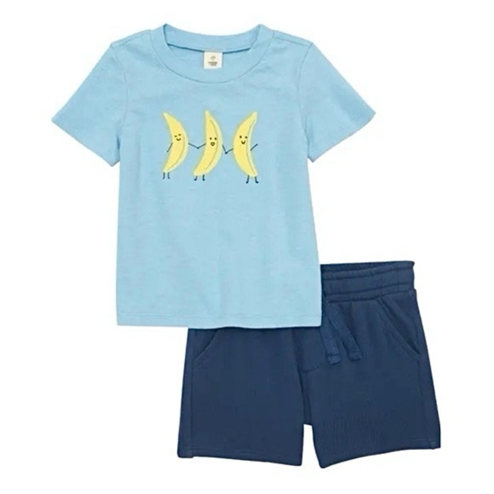 Nordstrom Tucker + Tate Blue T Shirt and Shorts Outfit NWT